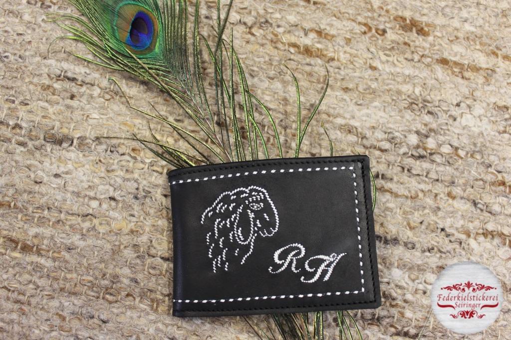 Geldtasche mit Tiroler Bergschaf